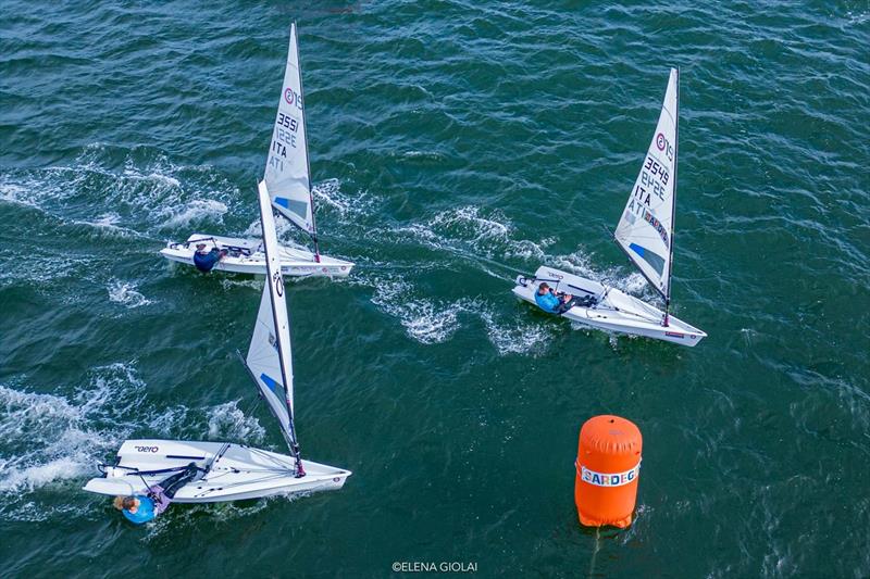 2023 RS Aero Youth Team Race European Championships - Day 1 photo copyright Elena Giolai taken at  and featuring the RS Aero 5 class