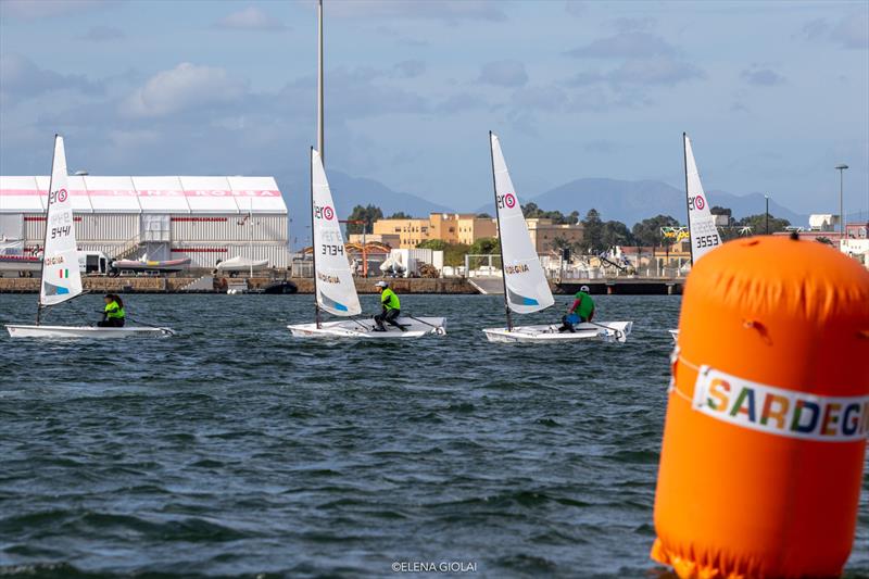 2023 RS Aero Youth Team Race European Championships - Day 1 photo copyright Elena Giolai taken at  and featuring the RS Aero 5 class