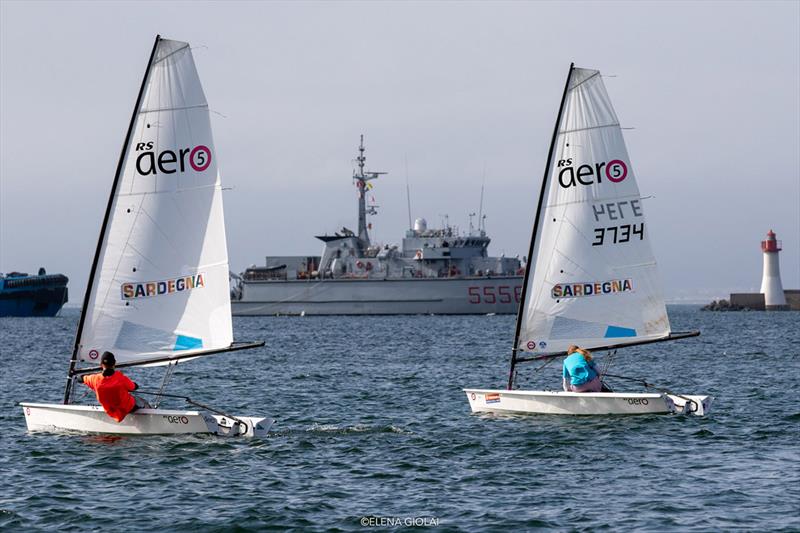 European RS Aero Youth Team Race Championship photo copyright Elena Giolai taken at Lega Navale Italiana Cagliari and featuring the RS Aero 5 class