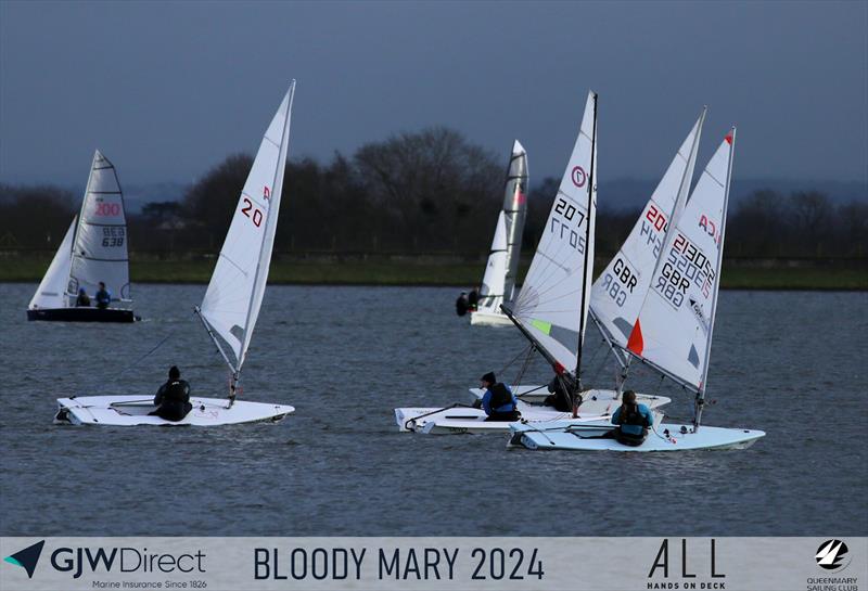 GJW Direct 48th Bloody Mary photo copyright Mark Jardine taken at Queen Mary Sailing Club and featuring the RS Aero 7 class