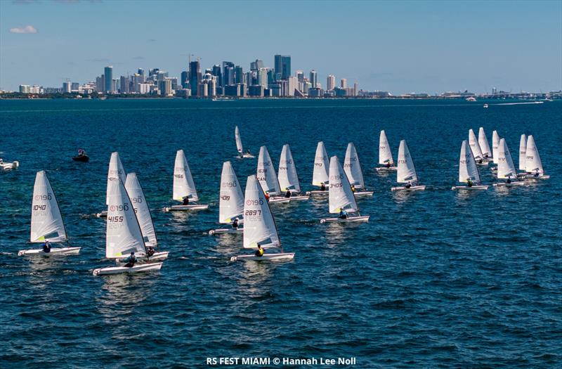 RS Fest Miami photo copyright Hannah Lee Noll taken at Coconut Grove Sailing Club and featuring the RS Aero 7 class