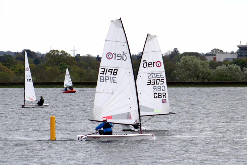 Nick Craig wins RS Aero 9 fleet in the RS Aero Spring Championship at Island Barn - photo © gmazzarini.com / IBRSC