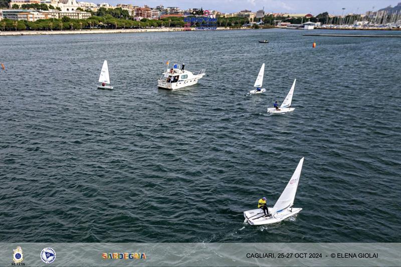 European Team Race Youth RS Aero Championships in Cagliari - Day 1 photo copyright Elena Giolai taken at  and featuring the RS Aero 5 class