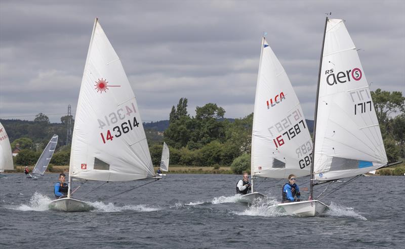 Only 4 points sperated the slow fleet at the Notts County Sailing Club Annual Regatta - photo © David Eberlin