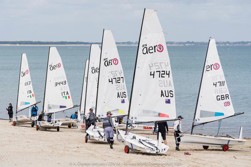 RS Aero 9 fleet - photo © A. Champy-MvLean