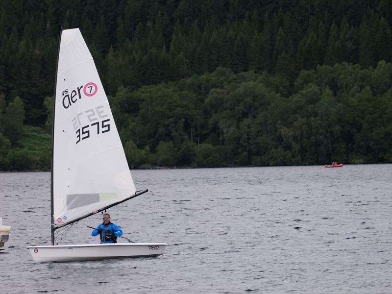 Tummel Week 2025 photo copyright Andrew Gordon taken at Loch Tummel Sailing Club and featuring the RS Aero 7 class