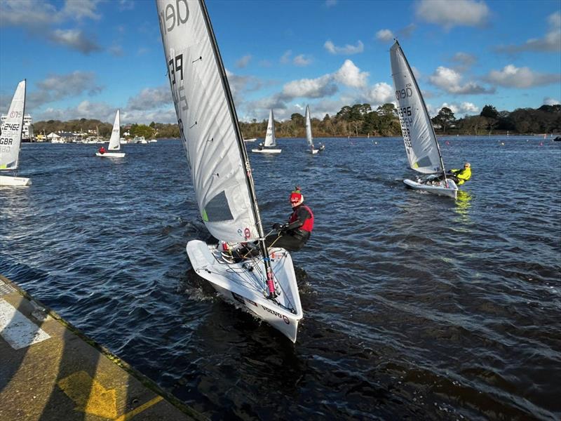 Lymington Festive RS Aero Stadium Racing photo copyright Chris Arnell taken at Lymington Town Sailing Club and featuring the RS Aero 7 class