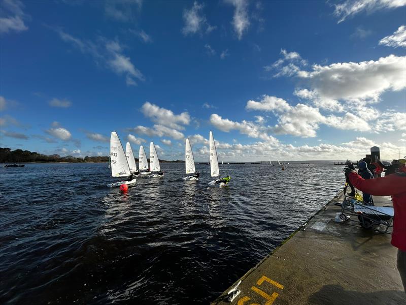 Lymington Festive RS Aero Stadium Racing photo copyright Chris Arnell taken at Lymington Town Sailing Club and featuring the RS Aero 7 class