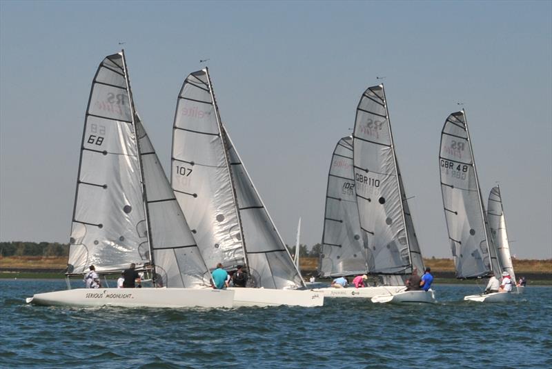 Burnham Week Day 2 photo copyright Alan Hanna taken at Royal Burnham Yacht Club and featuring the RS Elite class