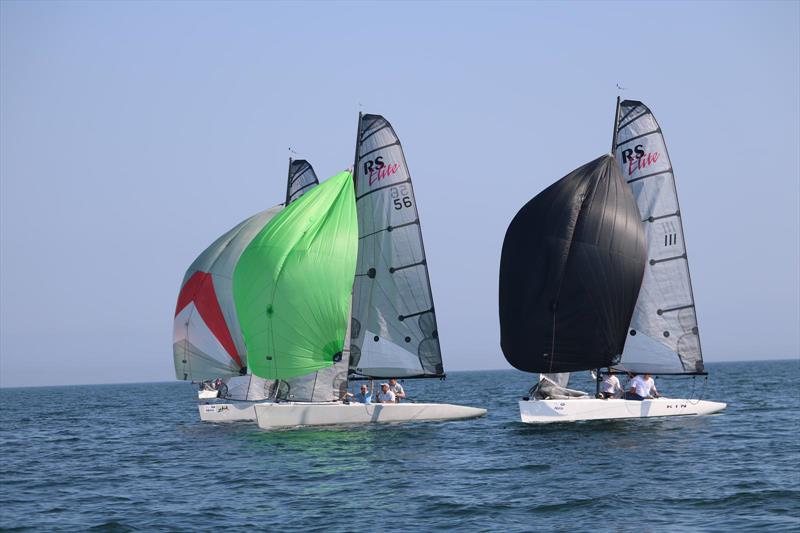 RS Elite 56 Upfront on the way to winning the 2019 RS Elite Irish Nationals photo copyright S Douglas taken at Royal Ulster Yacht Club and featuring the RS Elite class