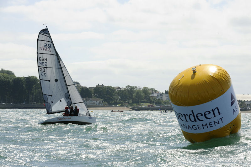 Matterhorn Jack on day 5 of Aberdeen Asset Management Cowes Week photo copyright Rick Tomlinson / www.rick-tomlinson.com taken at  and featuring the RS Elite class