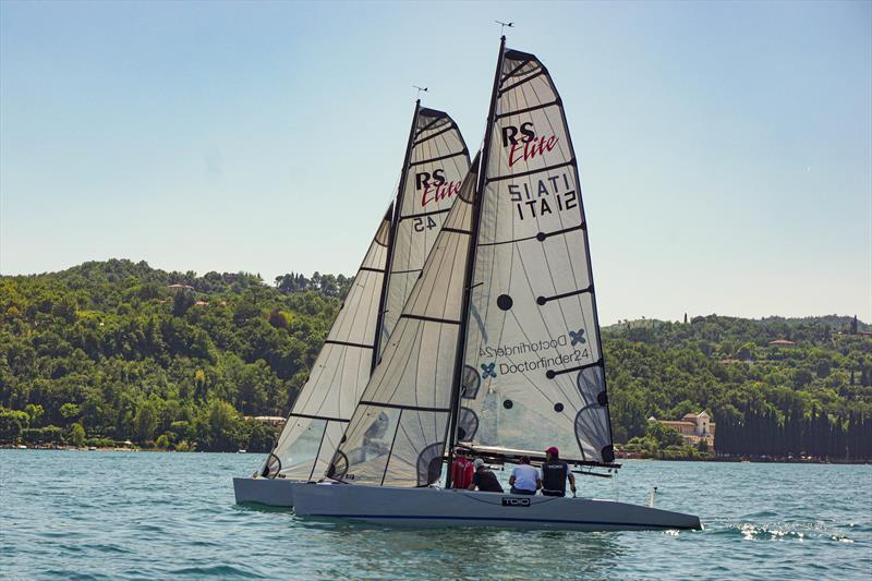 Luna Grigia and Lunetta photo copyright Paolo Pasquini taken at  and featuring the RS Elite class