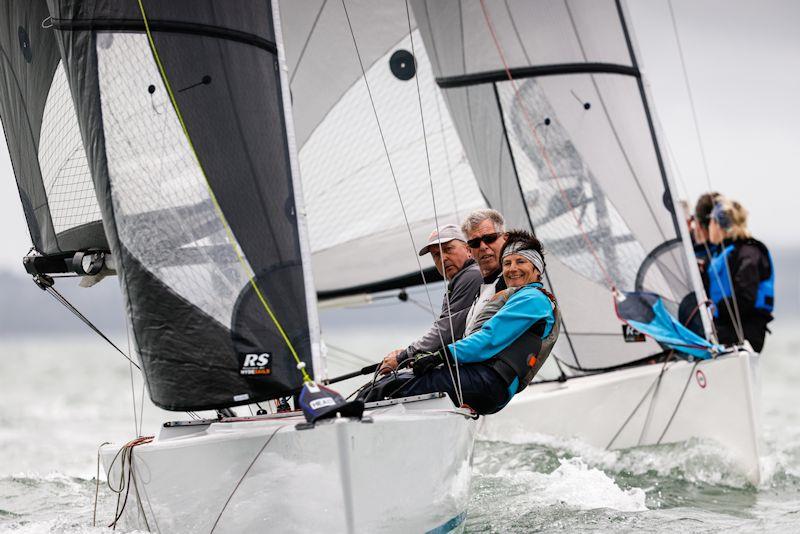 'Shaken Not Stirred' sailied by Colin Smith, Tom Hewitson and Jo Hewitson in the Brewin Dolphin RS Elite National Championships (day 1) photo copyright Paul Wyeth / www.pwpictures.com taken at Royal Yacht Squadron and featuring the RS Elite class