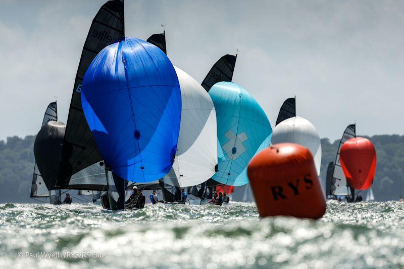 Day 3 of the Brewin Dolphin RS Elite National Championships photo copyright Paul Wyeth / www.pwpictures.com taken at Royal Yacht Squadron and featuring the RS Elite class