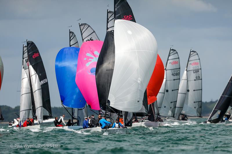 Brewin Dolphin RS Elite National Championships photo copyright Paul Wyeth / www.pwpictures.com taken at Royal Yacht Squadron and featuring the RS Elite class
