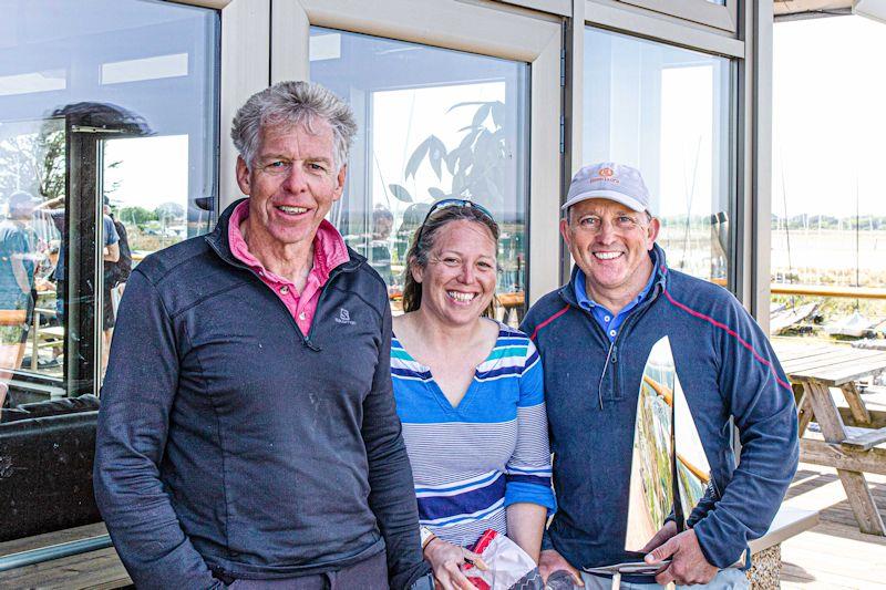 Colin Smith, Emma and Tom Hewitson win the Soak Insure RS Elite Southern Championship at Hayling Island photo copyright Alasdair McLeod taken at Hayling Island Sailing Club and featuring the RS Elite class