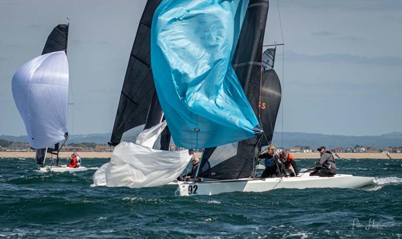 RS Elite racing photo copyright Peter Hickson taken at Hayling Island Sailing Club and featuring the RS Elite class