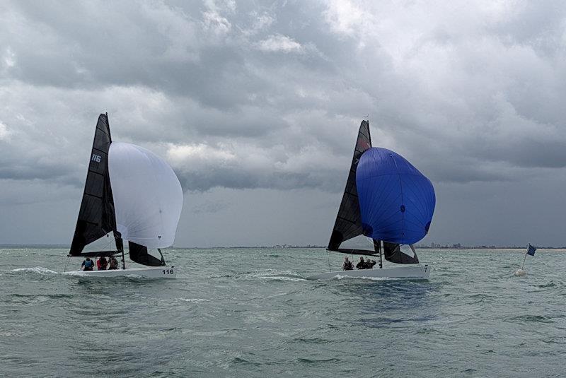 Day 1 - Rooster Elite One Design UK Nationals at Hayling - photo © Debbie Jarvis