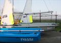 New boats at Tudor Sailing Club © Hannah Barnes