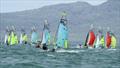 RS Feva offers close challenging racing - RS Feva Nationals, Torbay SC, March 2019 © Richard Gladwell