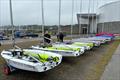 Welsh Sailing's new RS Fevas at Plas Heli Welsh National Sailing Academy, Pwllheli &copy; RYA Cymru Wales
