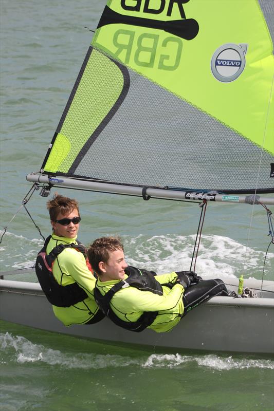 Civil Service Dinghy Sailing Championship 2015 photo copyright Iain Mackay taken at Netley Cliff Sailing Club and featuring the RS Feva class