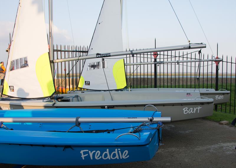 New boats at Tudor Sailing Club - photo © Hannah Barnes