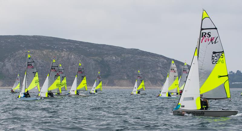 Tokio Marine HCC UK RS Feva Nationals 2019 photo copyright Digital Sailing taken at South Caernarvonshire Yacht Club and featuring the RS Feva class