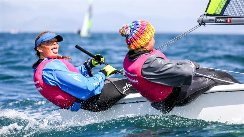 2019 RS Feva Nationals in Abersoch photo copyright Digital Sailing taken at South Caernarvonshire Yacht Club and featuring the RS Feva class