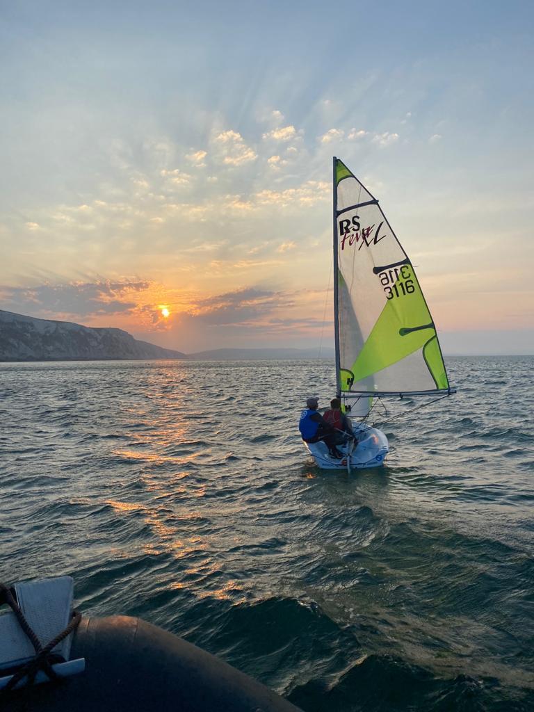 A 'Round the Island' Adventure in RS Fevas photo copyright Nicola West taken at  and featuring the RS Feva class