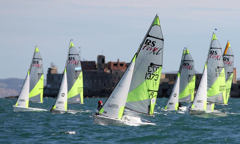 2020 South & Southwest British Youth Sailing Regional Junior Championships photo copyright Mark Jardine / YachtsandYachting.com taken at Weymouth & Portland Sailing Academy and featuring the RS Feva class