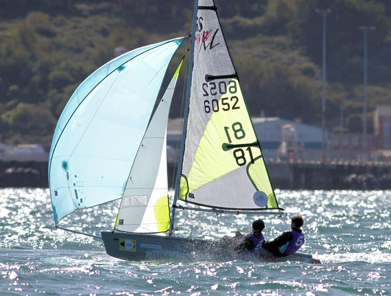 2020 South & Southwest British Youth Sailing Regional Junior Championships photo copyright Mark Jardine / YachtsandYachting.com taken at Weymouth & Portland Sailing Academy and featuring the RS Feva class