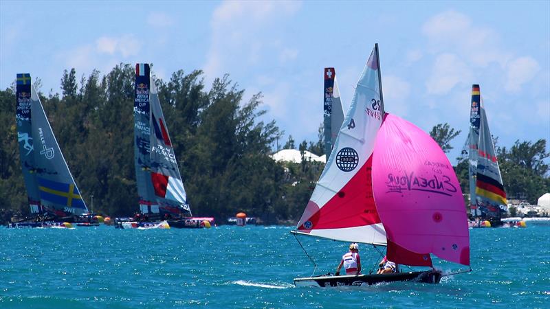 RS Feva sailing in Bermuda - photo © RS Sailing