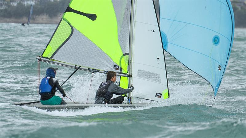 Day 1 - 2019 RS Feva NZ National Championships - Torbay Sailing Club - 30 March 2019 photo copyright Richard Gladwell taken at Torbay Sailing Club and featuring the RS Feva class