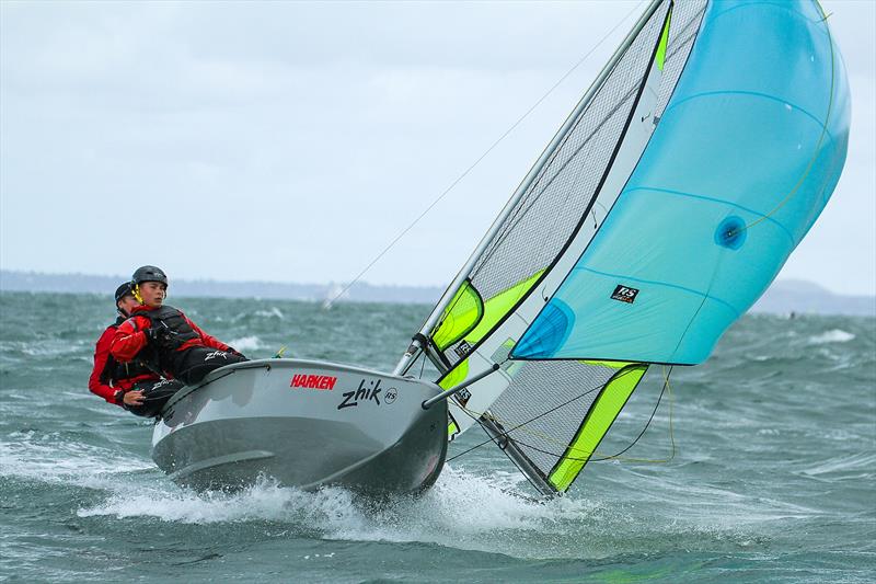 Day 1 - 2019 RS Feva NZ National Championships - Torbay Sailing Club - 30 March 2019 - photo © Richard Gladwell