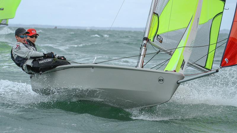 Day 1 - 2019 RS Feva NZ National Championships - Torbay Sailing Club - 30 March 2019 - photo © Richard Gladwell