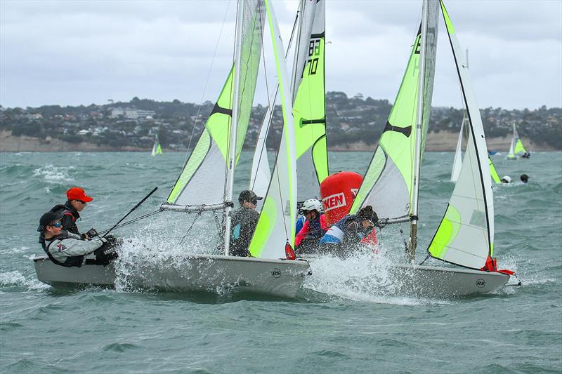 Day 1 - 2019 RS Feva NZ National Championships - Torbay Sailing Club - 30 March 2019 - photo © Richard Gladwell