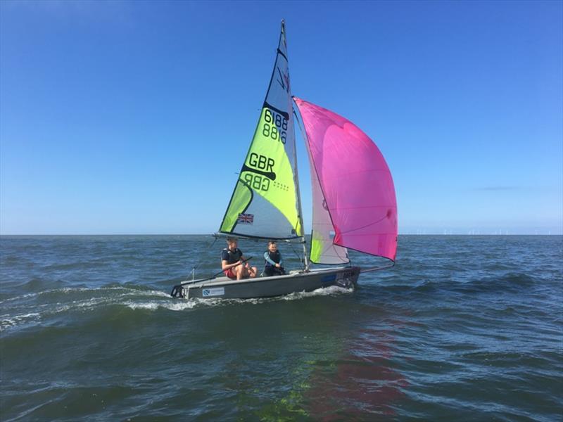 British Youth Sailing Welsh Regional Championships photo copyright RYA Cymru-Wales taken at RYA Cymru-Wales and featuring the RS Feva class