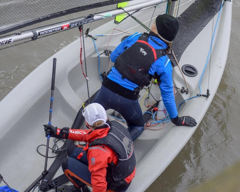 2019 Welsh Regional Championships photo copyright RYA Cymru-Wales taken at Mumbles Yacht Club and featuring the RS Feva class