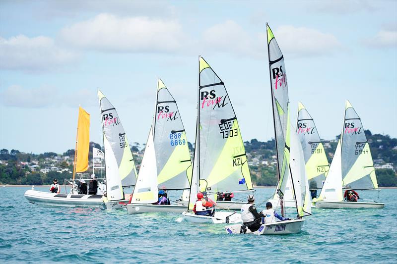 RS Feva North Island Championships - Manly Sailing Club, October 2019 photo copyright Manly Sailing Club taken at Manly Sailing Club and featuring the RS Feva class