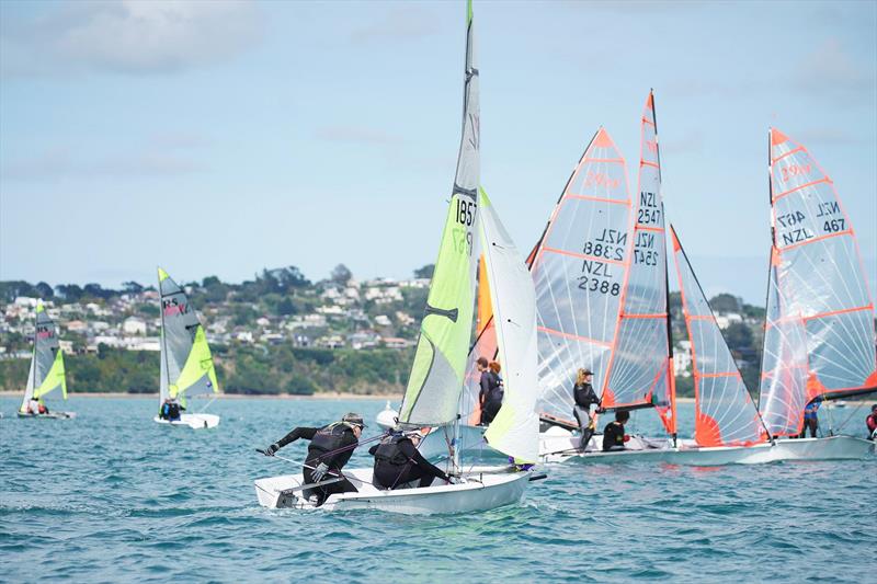 RS Feva North Island Championships - Manly Sailing Club, October 2019 photo copyright Manly Sailing Club taken at Manly Sailing Club and featuring the RS Feva class