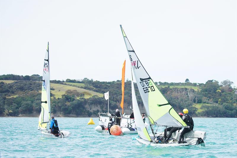 RS Feva North Island Championships - Manly Sailing Club, October 2019 photo copyright Manly Sailing Club taken at Manly Sailing Club and featuring the RS Feva class