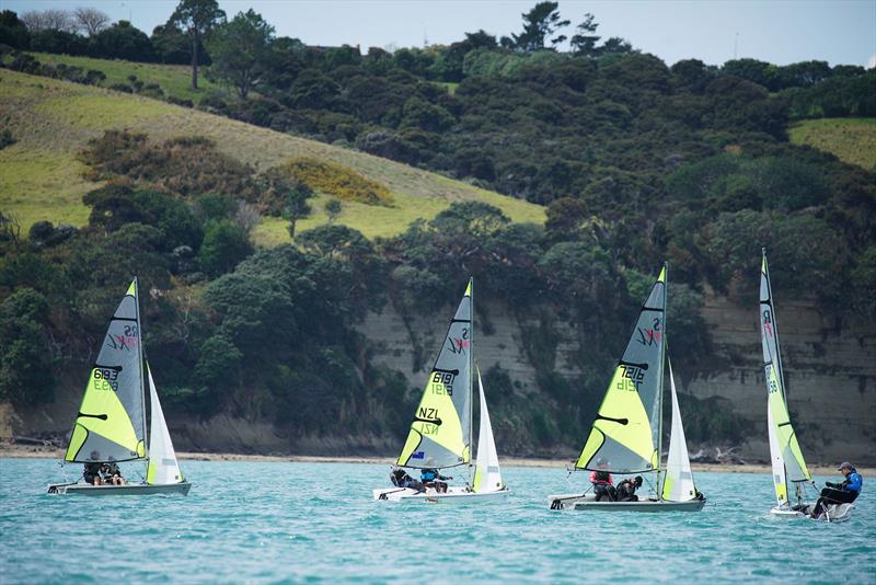 RS Feva North Island Championships - Manly Sailing Club, October 2019 photo copyright Manly Sailing Club taken at Manly Sailing Club and featuring the RS Feva class