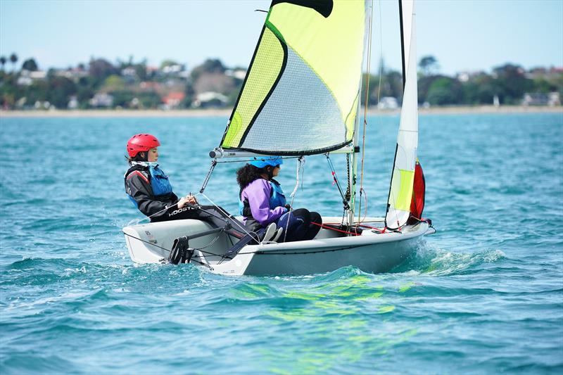 RS Feva North Island Championships - Manly Sailing Club, October 2019 photo copyright Manly Sailing Club taken at Manly Sailing Club and featuring the RS Feva class