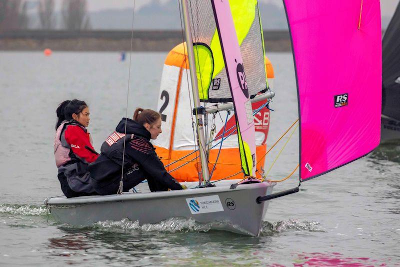 Ellen Morley and Hazel take the First Junior prize at the Steve Nicholson Memorial Trophy 2020 photo copyright Tim Olin / www.olinphoto.co.uk taken at Northampton Sailing Club and featuring the RS Feva class