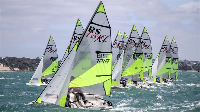 RS Feva 2020 NZ National Championship, Wakatere Boating Club - December 13, 2020 photo copyright Richard Gladwell / Sail-World.com taken at Wakatere Boating Club and featuring the RS Feva class