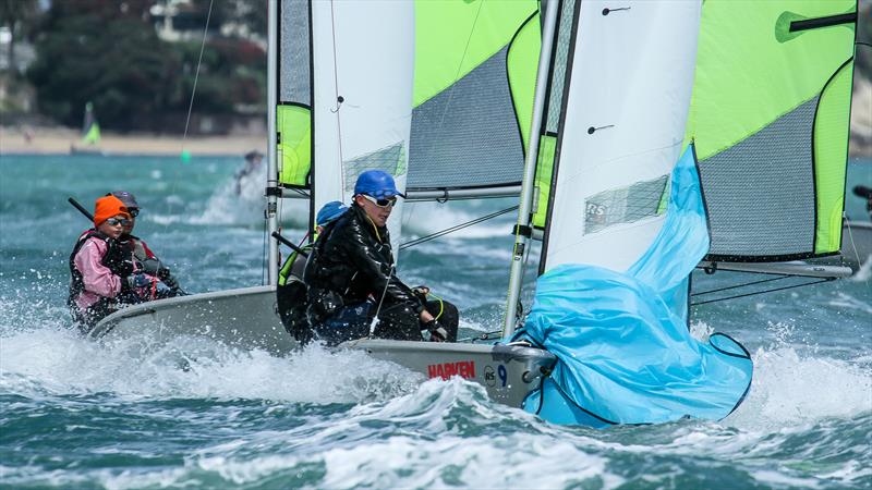 RS Feva 2020 NZ National Championship, Wakatere Boating Club - December 13, 2020 - photo © Richard Gladwell / Sail-World.com