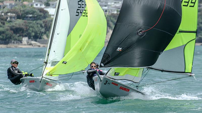 RS Feva 2020 NZ National Championship, Wakatere Boating Club - December 13, 2020 - photo © Richard Gladwell / Sail-World.com