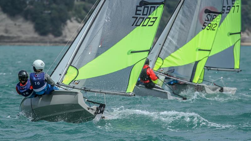 RS Feva 2020 NZ National Championship, Wakatere Boating Club - December 13, 2020 photo copyright Richard Gladwell / Sail-World.com taken at Wakatere Boating Club and featuring the RS Feva class