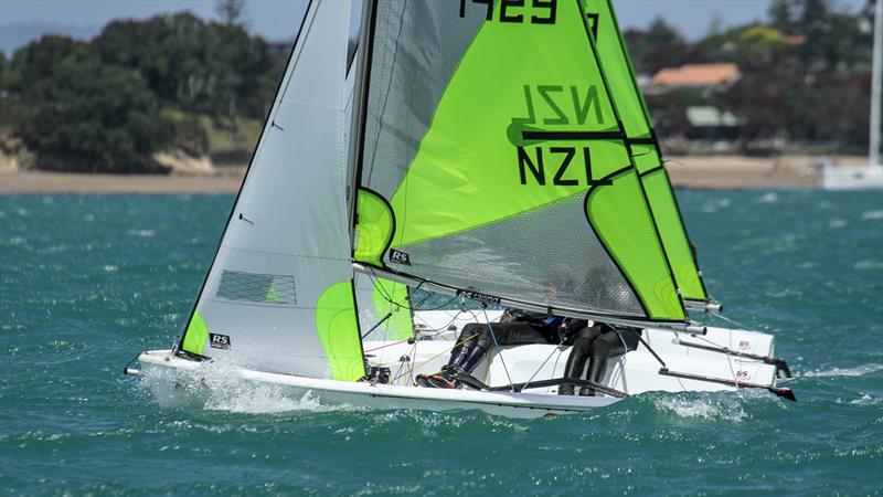 RS Feva 2020 NZ National Championship, Wakatere Boating Club - December 13, 2020 - photo © Richard Gladwell / Sail-World.com